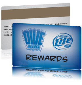 PVC Card Plastic Card Membership Card Loyalty Card Discount Card ID Card Priority Card Access Card Printing Manufacturer Malaysia Dive Bar 1 Color Metallic Customer Reward Card Printing