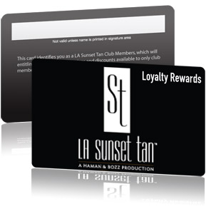 PVC Card Plastic Card Membership Card Loyalty Card Discount Card ID Card Priority Card Access Card Printing Manufacturer Malaysia Sunset Tan Loyalty Reward Card for Customers